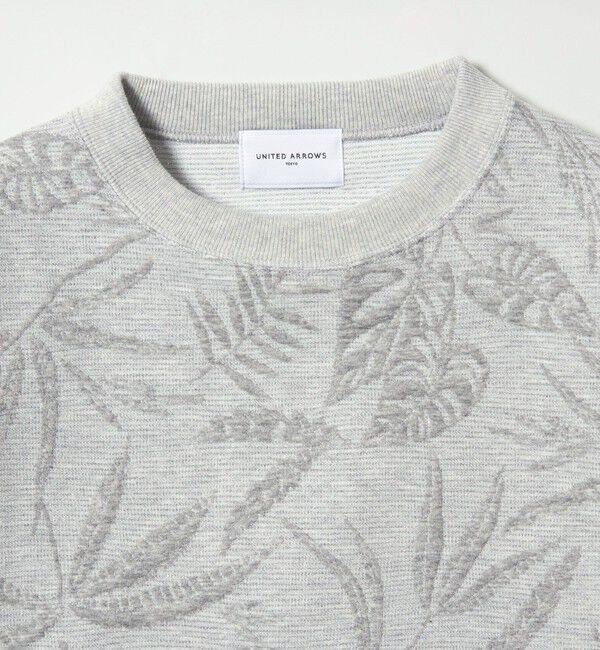UNITED ARROWS「リーヴス ジャガード ラメ スウェット」|スウェット・ジャージ|