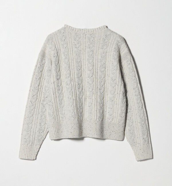 UNITED ARROWS「ミックス カラー ケーブル プルオーバー ニット」|ニット・セーター|