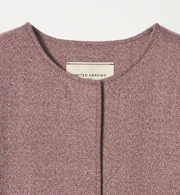 UNITED ARROWS「MOKU ３カラー ツイードライク ベスト」|ベスト・ジレ|