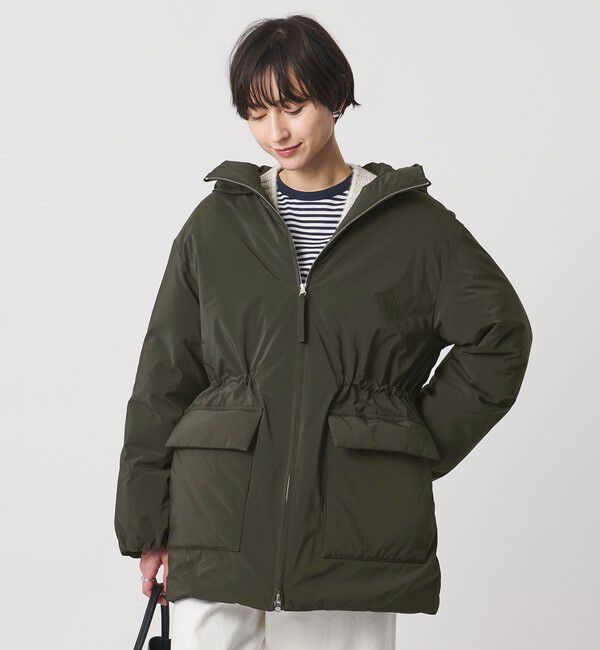 UNITED ARROWS「フーディド ダウンコート」|ダウン|