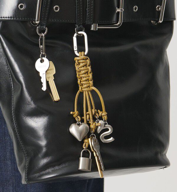 OSOI「【別注】＜OSOI＞ロープ キーリング H」|キーケース|