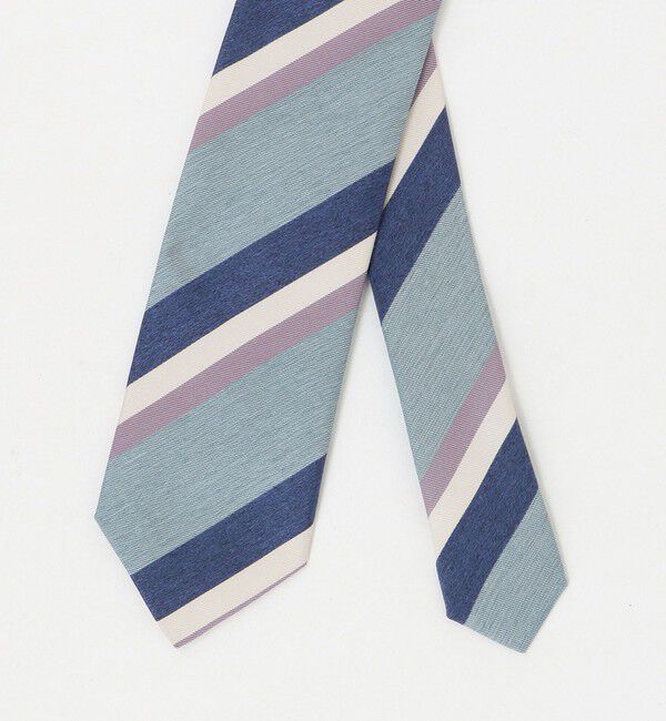 UNITED ARROWS「＜FRANCO BASSI＞ カラー レジメンタル ネクタイ」|ネクタイ・蝶ネクタイ|