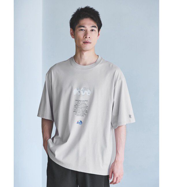 UNITED ARROWS green label relaxing「【別注】＜ハイチュウ &times; FRUIT OF THE LOOM &times; GLR＞半袖  Tシャツ」|Tシャツ・カットソー|MD.GRAY