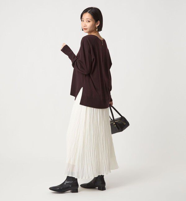 UNITED ARROWS green label relaxing「エブリニット Vネック ウォッシャブル」|ニット・セーター|