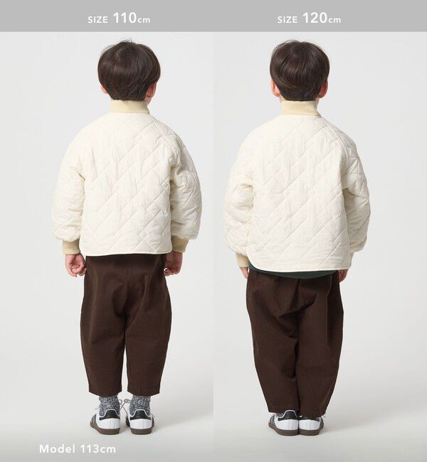 UNITED ARROWS green label relaxing「ダイヤキルト ブルゾン/ キッズ 100cm-160cm」|その他|