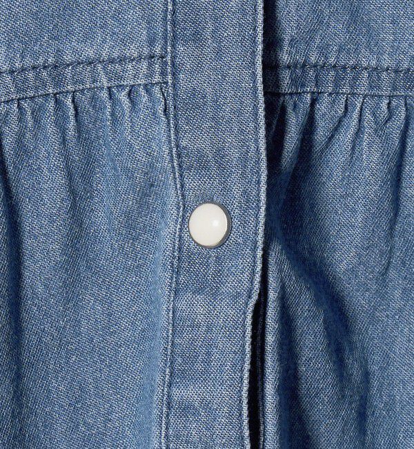 UNITED ARROWS green label relaxing「デニム ティアード チュニック ワンピ / キッズ  100cm-160cm」|チュニック|