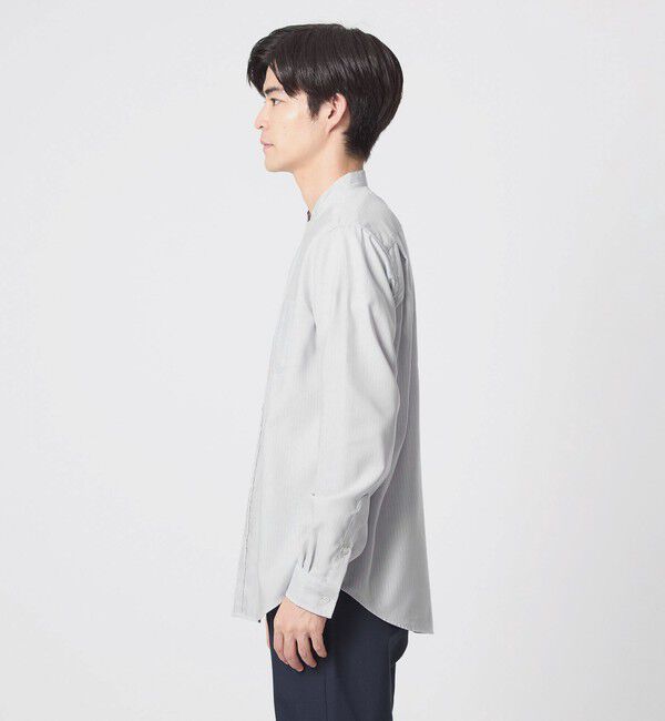 UNITED ARROWS green label relaxing「W/R オックス バンドカラー シャツ」|シャツ・ブラウス|