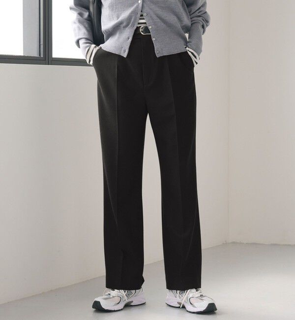 UNITED ARROWS green label relaxing「［size SHORT/TALLあり］ウラキモウ ビューティー パンツ」|その他|BLACK