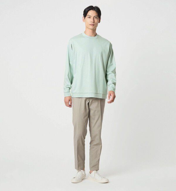 UNITED ARROWS green label relaxing「L/A ポンチ ビズ クルーネック カットソー -抗菌-」|Tシャツ・カットソー|