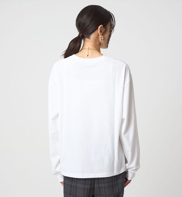 UNITED ARROWS green label relaxing「ブックストア ロゴ ロングスリーブ Tシャツ」|Tシャツ・カットソー|