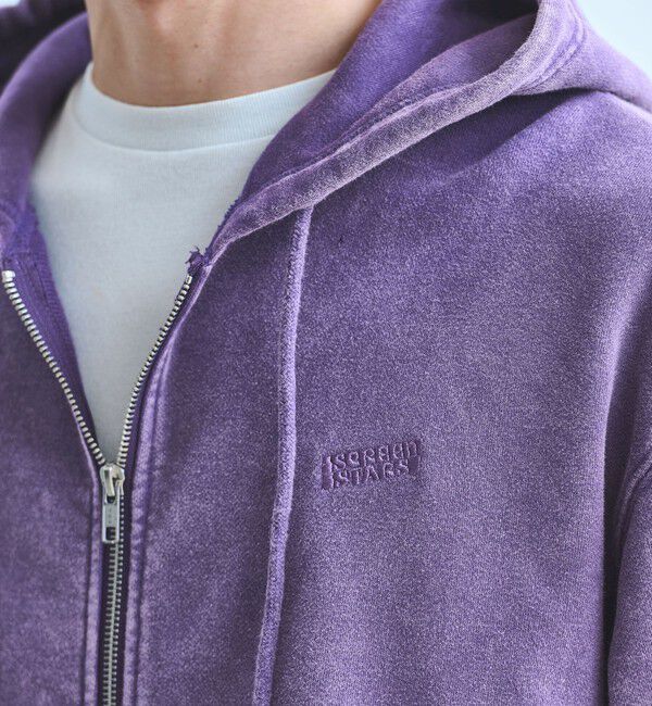 UNITED ARROWS green label relaxing「【別注】＜SCREEN STARS＞GLR フェード スウェット フルジップ フーディー パーカー」|パーカー|