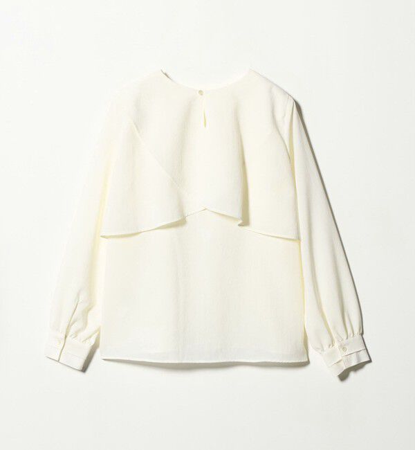 UNITED ARROWS green label relaxing「ケープ ロングスリーブ ブラウス」|シャツ・ブラウス|