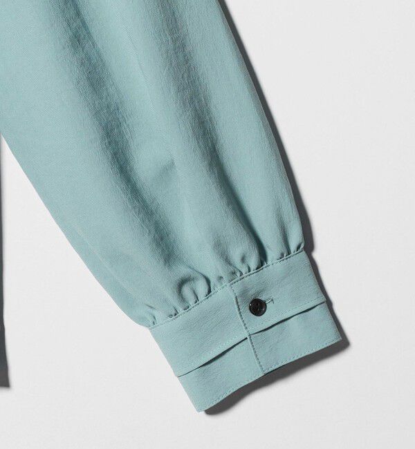 UNITED ARROWS green label relaxing「ケープ ロングスリーブ ブラウス」|シャツ・ブラウス|