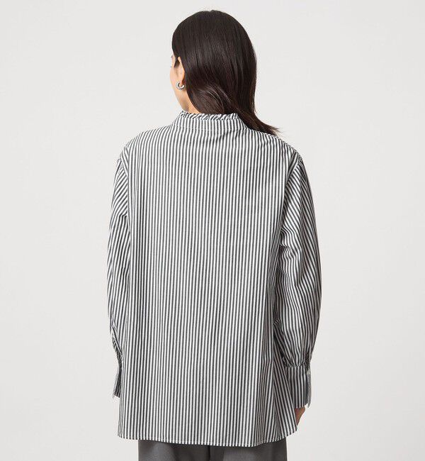 UNITED ARROWS green label relaxing「ニットベスト&times;フリルネック ブラウス」|シャツ・ブラウス|