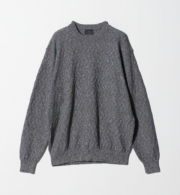 UNITED ARROWS green label relaxing「ジグザグ ミックス クルーネック ニット」|ニット・セーター|