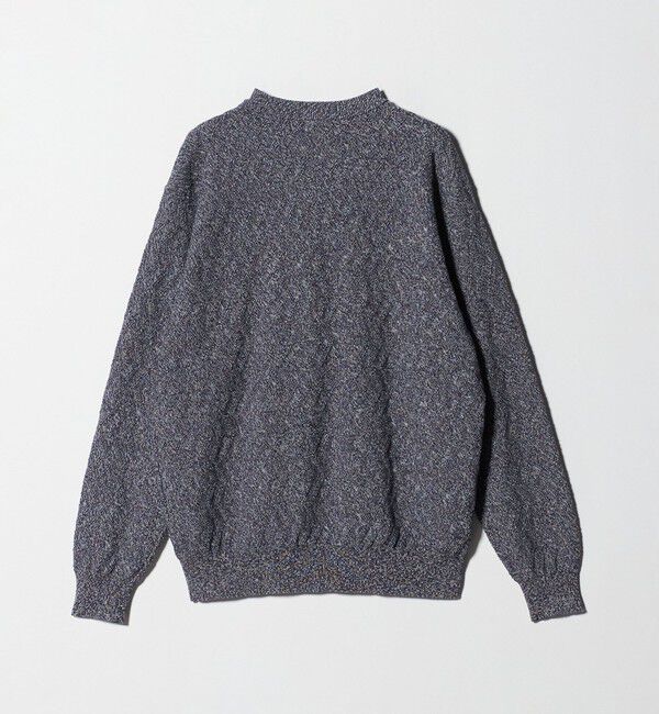 UNITED ARROWS green label relaxing「ジグザグ ミックス クルーネック ニット」|ニット・セーター|