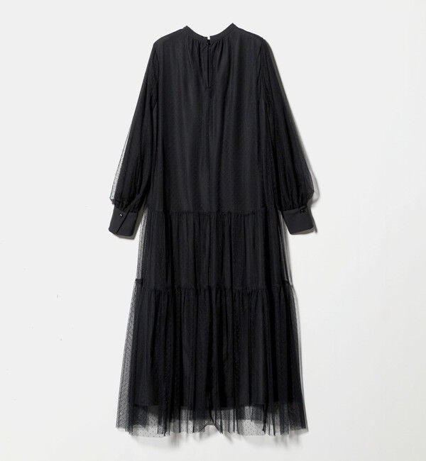 UNITED ARROWS green label relaxing「チュール ティアード ワンピース」|ドレス|