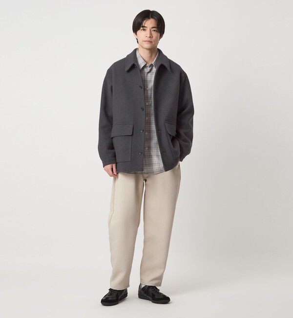 UNITED ARROWS green label relaxing「SENTDALE WOOL カバーオール」|ブルゾン・スタジャン|