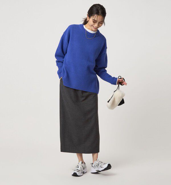 UNITED ARROWS green label relaxing「［size SHORTあり］ライト サキソニー タイト スカート ウォッシャブル」|タイト|