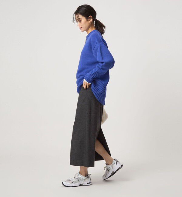 UNITED ARROWS green label relaxing「［size SHORTあり］ライト サキソニー タイト スカート ウォッシャブル」|タイト|