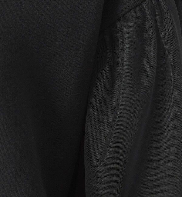 UNITED ARROWS green label relaxing「【WEB限定】＜at ease＞チュール ドッキング スウェット プルオーバー」|スウェット・ジャージ|