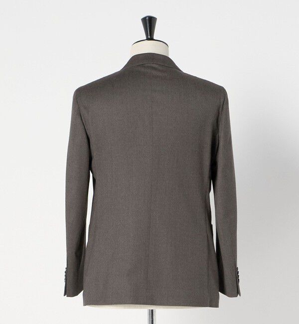 UNITED ARROWS green label relaxing「GLR CLOTH フラノ無地 2B RG ジャケット -ストレッチ-」|テーラードジャケット|