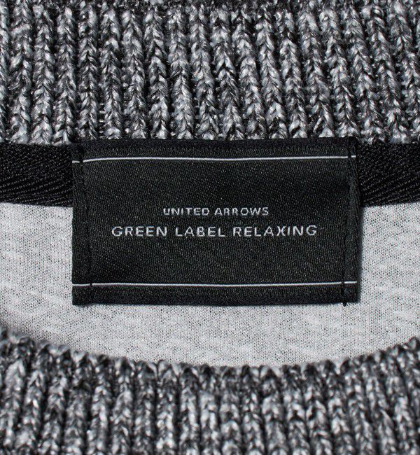 UNITED ARROWS green label relaxing「メランジ ダブルフェイス クルーネック カットソー」|Tシャツ・カットソー|