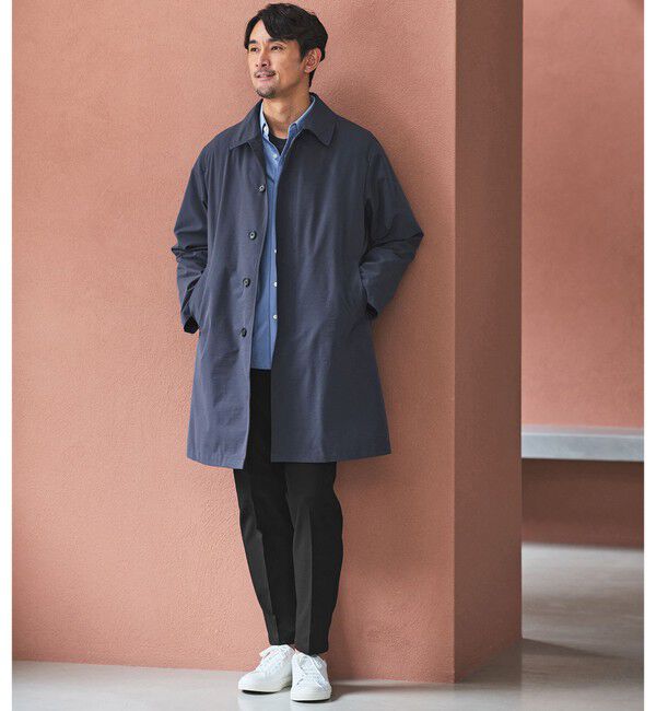 UNITED ARROWS green label relaxing「【WEB限定】JUST fit 3WAY ステンカラーコート -はっ水-」|ステンカラーコート|