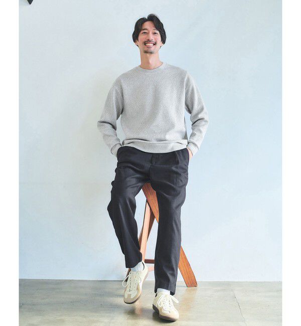 UNITED ARROWS green label relaxing「ウォッシャブル フラノ パターン W2 イージーパンツ」|その他|