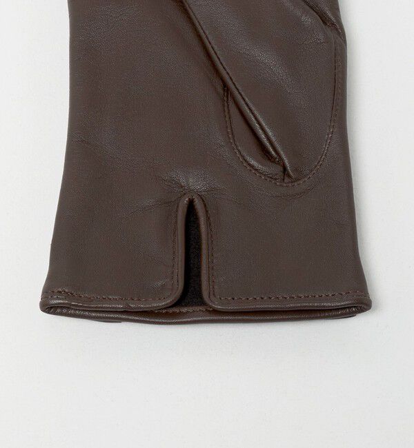 UNITED ARROWS green label relaxing「ラムレザー H/PIQUE グローブ -タッチパネル対応-」|手袋|