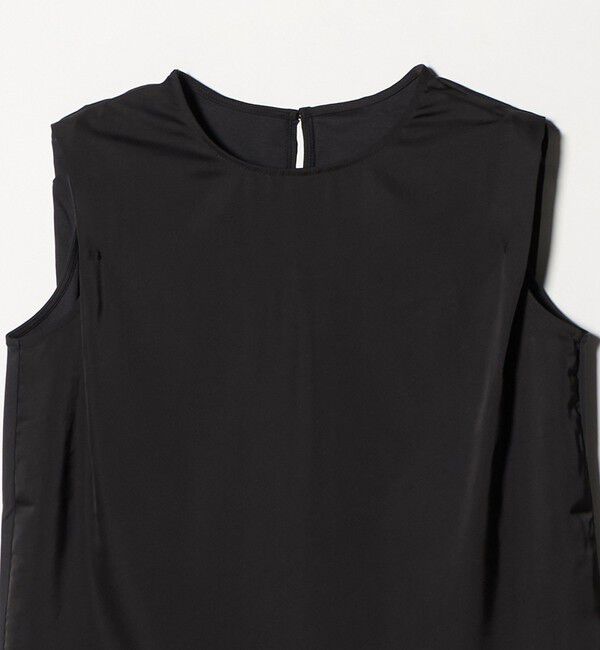 UNITED ARROWS green label relaxing「サテン ドッキング ラウンドヘム タンクトップ カットソー」|Tシャツ・カットソー|