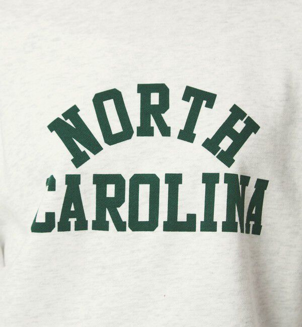 UNITED ARROWS green label relaxing「【別注】＜Champion＞6分袖 プリント スウェット プルオーバー」|Tシャツ・カットソー|