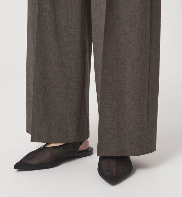 UNITED ARROWS green label relaxing「【結論シリーズ】ニーハイワイドパンツ［size SHORT/TALLあり］」|その他|