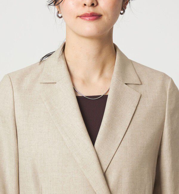UNITED ARROWS green label relaxing「［size SHORTあり］リネンライク 2B ジャケット」|テーラードジャケット|