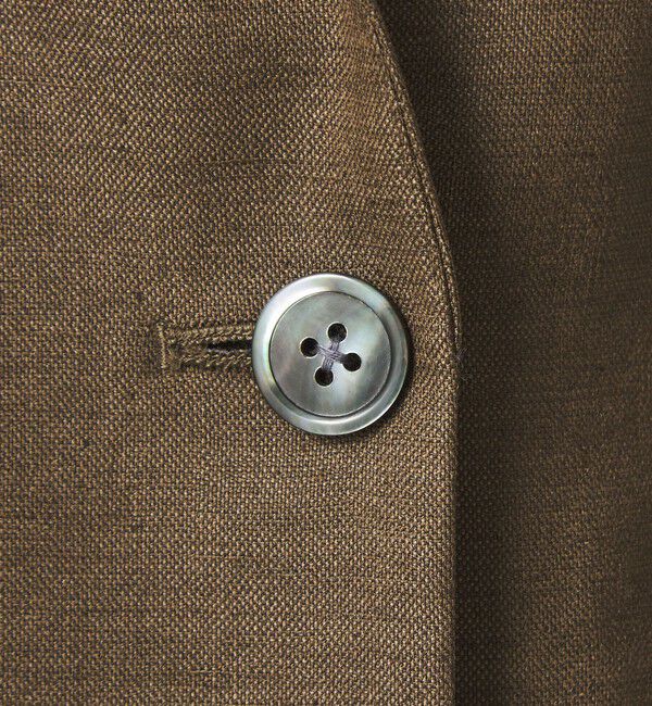 UNITED ARROWS green label relaxing「［size SHORTあり］リネンライク 2B ジャケット」|テーラードジャケット|