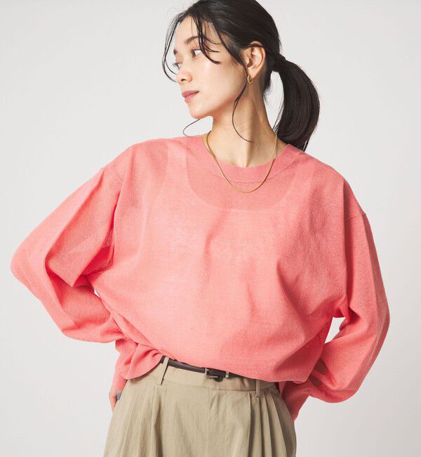 UNITED ARROWS green label relaxing「【結論シリーズ】ビューティーネック2WAYカーデ ウォッシャブル」|カーディガン|