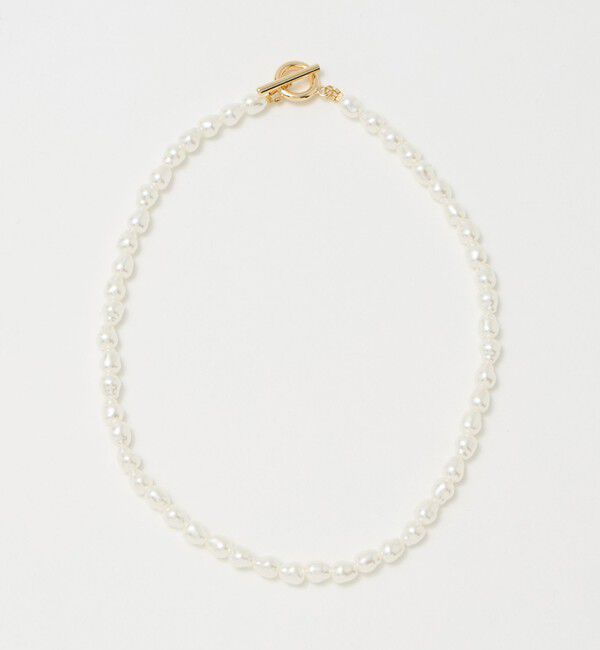 UNITED ARROWS green label relaxing「【WEB限定】フェイクパール トグル ネックレス」|ネックレス|