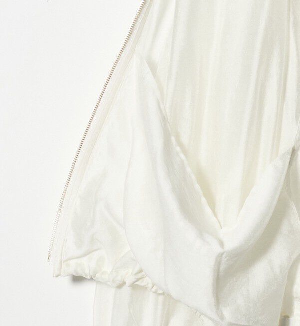 UNITED ARROWS green label relaxing「シアー ギャザー フード ブルゾン」|ブルゾン・スタジャン|