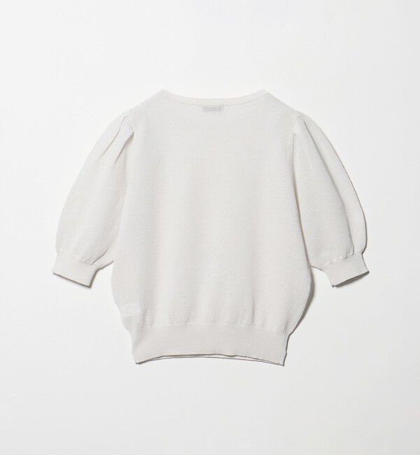 UNITED ARROWS green label relaxing「ハニカム タック スリーブ プルオーバー ニット」|ニット・セーター|