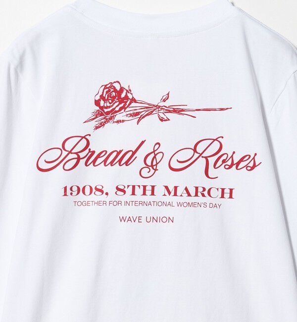 BEAUTY&YOUTH UNITED ARROWS「【別注】＜WAVE UNION＞プリントロングスリーブTシャツ」|Tシャツ・カットソー|