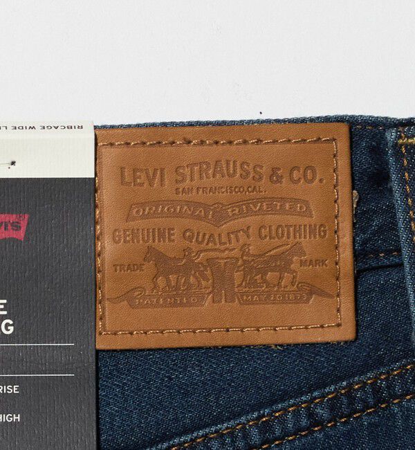 BEAUTY&YOUTH UNITED ARROWS「【国内EXCLUSIVE】＜Levi's＞RIBCAGE ワイドデニムパンツ」|デニム|