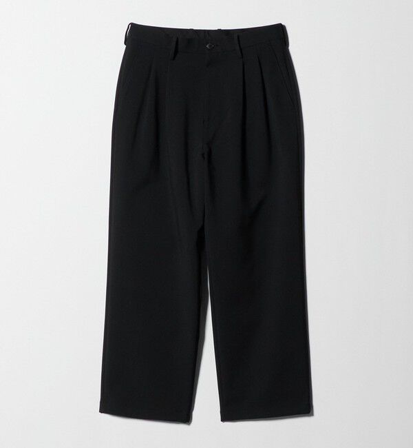 BEAUTY&YOUTH UNITED ARROWS「エアロ ツイル 2プリーツ スラックス NO.9」|チノ|