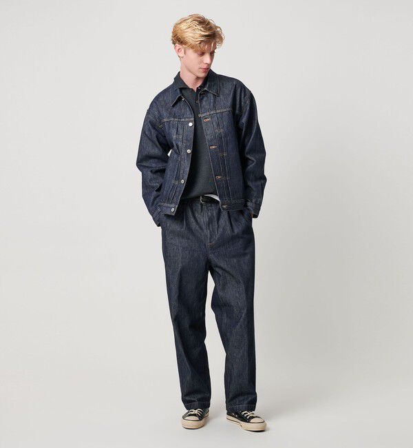 BEAUTY&YOUTH UNITED ARROWS「ハイツイスト デニム スタンダード パンツ」|チノ|