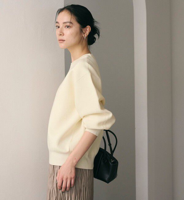 BEAUTY&YOUTH UNITED ARROWS「ポリエステルブレンド ミラノリブ プルオーバー」|ニット・セーター|