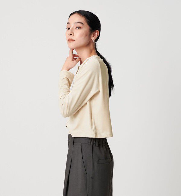 BEAUTY&YOUTH UNITED ARROWS「ベロアコンパクト カーディガン」|カーディガン|