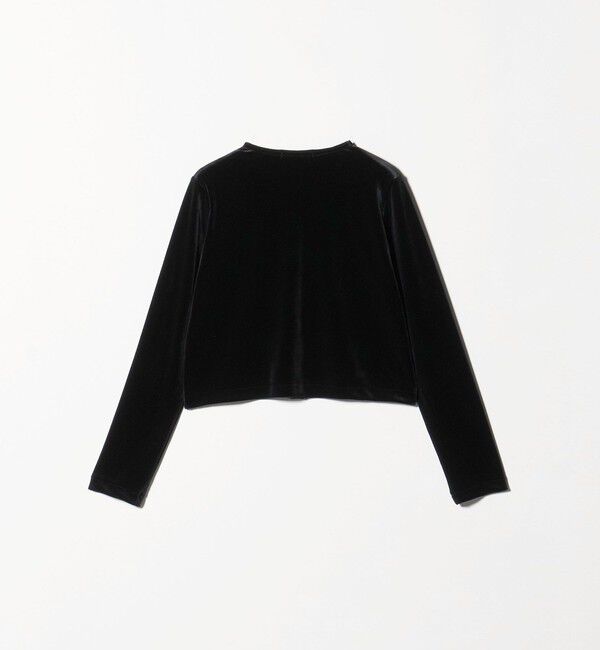 BEAUTY&YOUTH UNITED ARROWS「ベロアコンパクト カーディガン」|カーディガン|