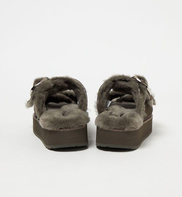 BEAUTY&YOUTH UNITED ARROWS「【別注】＜EMU Australia＞ムートン バックル サンダル」|サンダル|