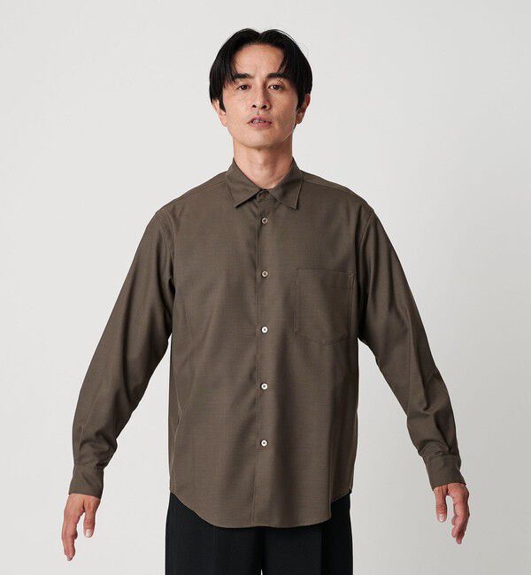 BEAUTY&YOUTH UNITED ARROWS「尾州 TW レギュラー シャツ FORM TAPERD型  ウォッシャブル MADE IN JAPAN」|シャツ・ブラウス|