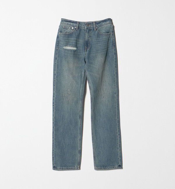 ATTISESSION「＜ATTISESSION＞スリム ストレート デニム パンツ」|デニム|