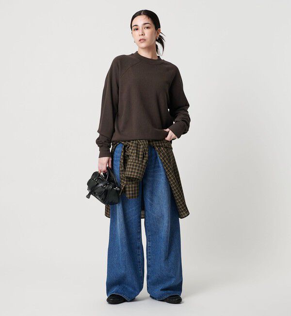 BEAUTY&YOUTH UNITED ARROWS「コットン ラグランスリーブ スウェットプルオーバー」|スウェット・ジャージ|